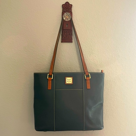 Dooney & Bourke Leather Tote - Picture 1 of 7